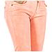Pantalone Elasticizzato Con Basso Con Taglio Skinny Hwt010 Donna - Foto miniatura 2