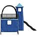 Struttura del letto loft per bambini Nero e Blu 79,5 x 200 cm - Foto miniatura 9