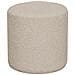 Pouf Ejby Rotondo In Bouclé Beige Ø34 Cm - Foto miniatura 1