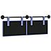 Testata appesa Blu jeans 130 x 55 x 5 cm Tessuto - Foto miniatura 7