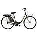 Bici Da Donna Misura 26 X 1,38 Bicicletta Linea Venere City Bike Senza Cambio 1v Completa Di Accessori Con Luci A Led - 43 Titanio Verde Lime - Foto miniatura 1
