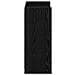Mobile per scarpe con porta Rovere Nero 73,5 x 36 x 92 cm - Foto miniatura 5