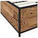 Struttura del letto Legno antico 80 x 200 cm - Foto miniatura 5