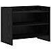 Mobile TV 60 x 33 x 47 cm Rovere Nero Legno ingegnerizzato - Foto miniatura 1