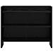 Mobile TV 60 x 33 x 47 cm Rovere Nero Legno ingegnerizzato - Foto miniatura 3
