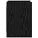 Mobile TV 60 x 33 x 47 cm Rovere Nero Legno ingegnerizzato - Foto miniatura 4