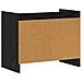 Mobile TV 60 x 33 x 47 cm Rovere Nero Legno ingegnerizzato - Foto miniatura 5