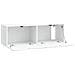 Mobile Porta TV da Muro Bianco 98 x 31 x 30 cm - Foto miniatura 4