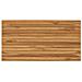 Piano del tavolo 100 x 50 x 3,5 cm Rettangolare Naturale - Foto miniatura 1