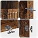Mobile TV LED a 5 pezzi Legno antico Legno ingegnerizzato - Foto miniatura 2