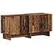 Mobile TV LED a 5 pezzi Legno antico Legno ingegnerizzato - Foto miniatura 4