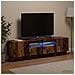 Mobile TV LED a 5 pezzi Legno antico Legno ingegnerizzato - Foto miniatura 7