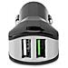 Caricabatterie per Auto Universale 2 Porte USB Colore Nero - Foto miniatura 2