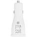 Caricatore Accendisigari 2xporte Usb 2a - Ep-ln920 Bianco - Foto miniatura 4