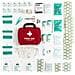 Kit Di Primo Soccorso Di 90 Pezzi Con Ghiaccio Pronto Uso, Kit Lavaggio Oculare E Coperta D'emergenza Per Casa, Auto, Campeggio E Ufficio - Foto miniatura 4
