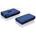 Custodia Compatibile Con Nokia Lumia 920 In Blu Reale - Coperchio Protettivo In Design Flip Realizzato In Similpelle Testurizzata - Foto miniatura 3