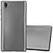 Custodia Compatibile Con Sony Xperia L1 In Grigio Metallico - Coperchio Protettivo In Silicone Tpu Flessibile - Foto miniatura 4