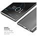 Custodia Compatibile Con Sony Xperia L1 In Grigio Metallico - Coperchio Protettivo In Silicone Tpu Flessibile - Foto miniatura 8