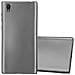 Custodia Compatibile Con Sony Xperia L1 In Grigio Metallico - Coperchio Protettivo In Silicone Tpu Flessibile - Foto miniatura 1