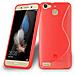 Custodia Compatibile Con Huawei G8 Mini / Enjoy 5s In Rosso Cremisi - Coperchio Protettivo In Silicone Tpu Flessibile - Foto miniatura 3
