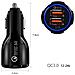 Caricabatteria Usb A 2 Slot Accendisigari 12-24v Quick Charge 3.0 Ricarica Rapida Auto 1xqc3.0 5v - Foto miniatura 2