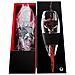 Aeratore Del Vino Decanter Con Il Regalo Base Set Per Vino Rosso Nero Per Il Regalo Di Natale - Foto miniatura 4