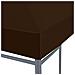 Copertura Superiore Per Gazebo 310 G / m 3x4 M Marrone - Foto miniatura 5