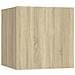 Comodini 2 pz Rovere Sonoma 30,5x30x30 cm in Truciolato - Foto miniatura 5
