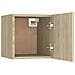 Comodini 2 pz Rovere Sonoma 30,5x30x30 cm in Truciolato - Foto miniatura 8
