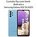 Smart Book Custodia Poket Silicone Flip Cover Case Per Samsung Galaxy A32 5g A326 Black - Foto miniatura 2