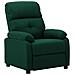 Poltrona Reclinabile Verde Scuro in Tessuto - Foto miniatura 1