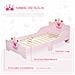Letto Per Bambini Da 3-6 Anni In Legno - Rosa - Foto miniatura 7