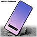 Custodia Compatibile Con Samsung Galaxy S10 5g In Rosa - Blu - Coperchio Protettivo Bicolore In Vetro Temperato E Silicone Tpu - Foto miniatura 4
