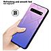 Custodia Compatibile Con Samsung Galaxy S10 5g In Rosa - Blu - Coperchio Protettivo Bicolore In Vetro Temperato E Silicone Tpu - Foto miniatura 6