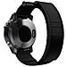Cinturino Per Orologio 22 Mm Per Garmin Fenix 5/6/7 Forerunner Approach Nylon Black - Foto miniatura 2