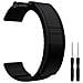 Cinturino Per Orologio 22 Mm Per Garmin Fenix 5/6/7 Forerunner Approach Nylon Black - Foto miniatura 15