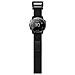Cinturino Per Orologio 22 Mm Per Garmin Fenix 5/6/7 Forerunner Approach Nylon Black - Foto miniatura 8