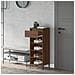 Scarpiera Rovere Marrone 40x36x105 Cm In Legno Multistrato - Foto miniatura 3