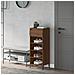 Scarpiera Rovere Marrone 40x36x105 Cm In Legno Multistrato - Foto miniatura 1