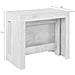 Tavolo Allungabile Martino, Consolle Allungabile Fino A 12 Posti, Tavolo Con Portallunghe, 100% Made In Italy, Cm 51/300x90h77, Acero - Foto miniatura 3