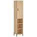 Credenza Rovere Sonoma 34,5x34x180 Cm In Legno Multistrato - Foto miniatura 2