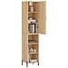 Credenza Rovere Sonoma 34,5x34x180 Cm In Legno Multistrato - Foto miniatura 3