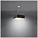 Lampadario Lokko 55 Nero Sl. 0824 - Minimalista Lampadari Nero 105x55x55 Cm - Foto miniatura 3
