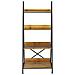 Mobile Scaffale Da Interno In Nobilitato Bilaminato E Metallo A 4 Ripiani Linea Classic Step - Foto miniatura 8