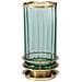 Abatjour Contemporanea Arno Acciaio Ottone Antico Vetro 1 Luce Gx53 9w - Foto miniatura 2