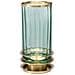 Abatjour Contemporanea Arno Acciaio Ottone Antico Vetro 1 Luce Gx53 9w - Foto miniatura 1
