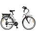 Bici Elettrica City Easy Flow 26" Litio 78 Ah, 45 km 36 V 4 h 280 Wh Colore Nera - Foto miniatura 1