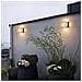 Applique Led Luce Naturale Lampada A Parete Muro 10 W Esterno Faretto Cubo Nero - Foto miniatura 2