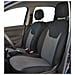 Serie Completa Coprisedili Personalizzati Dacia Duster 10> Tess. Rigato Nero - Foto miniatura 2