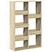 Libreria Rovere Sonoma 100x33x155,5 Cm In Legno Multistrato - Foto miniatura 2